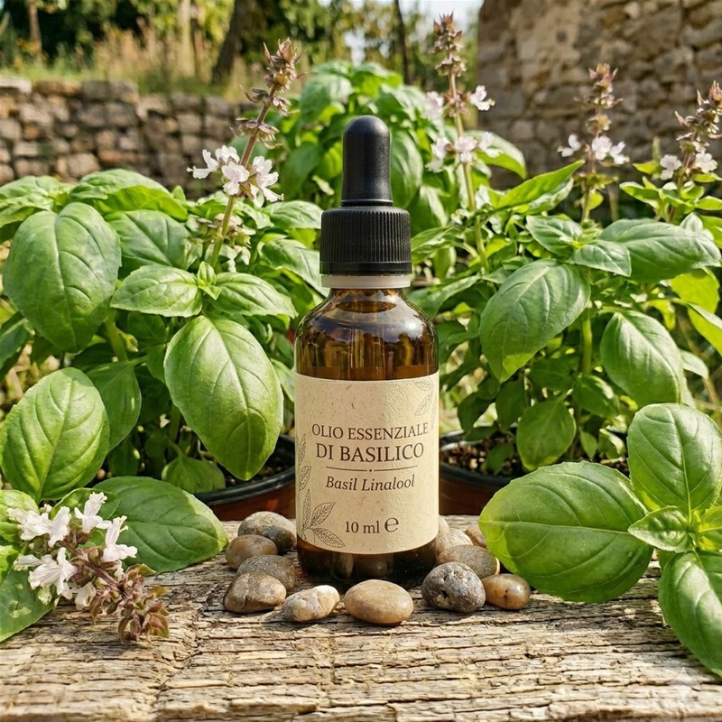 Olio Essenziale di Basilico