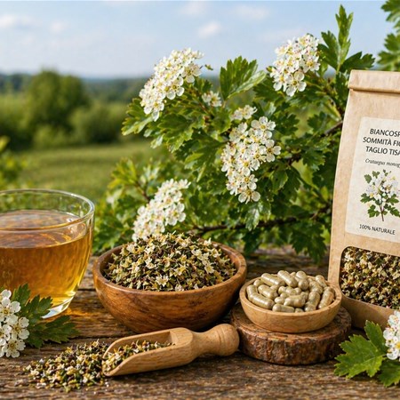 Biancospino (Crataegus monogyna): proprietà, benefici e usi dell'erba del cuore