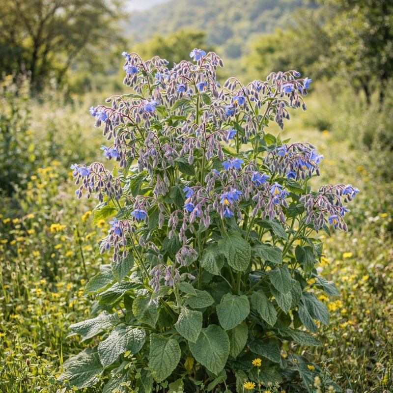 Borragine (Borago officinalis)
