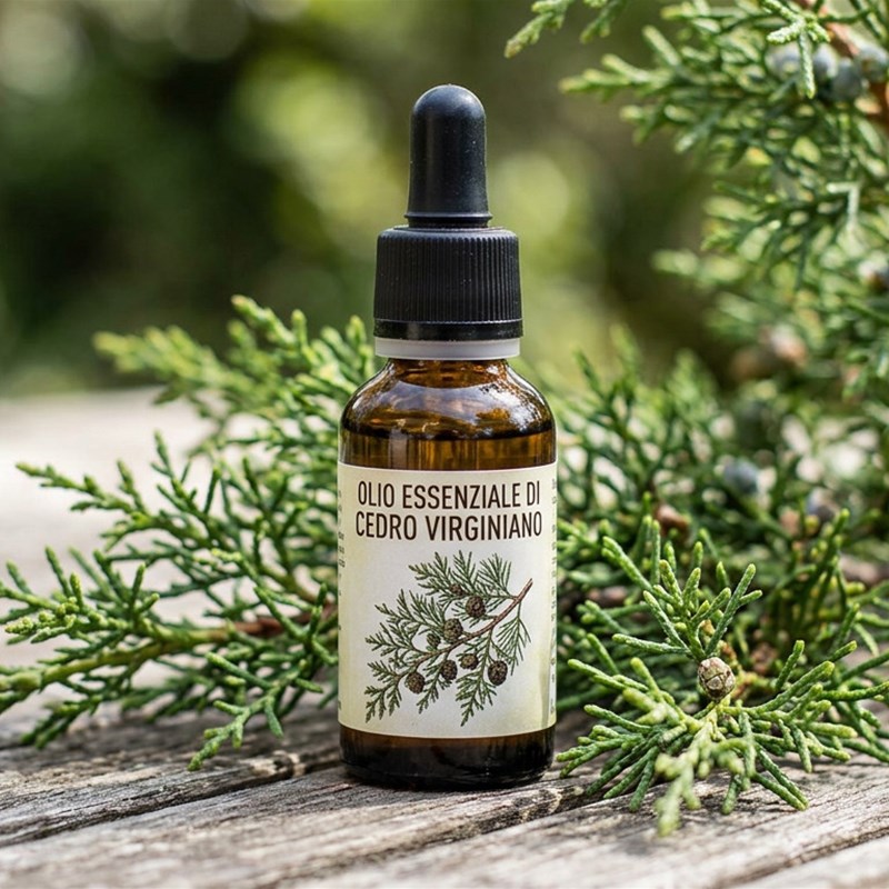 Olio Essenziale di Cedro Virginiano