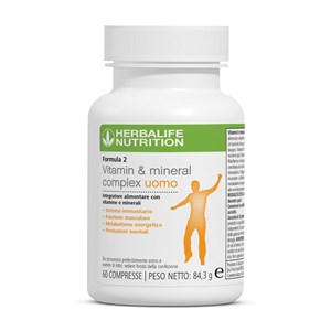 Formula 2 Vitamin & Mineral Complex Uomo 60 Compresse