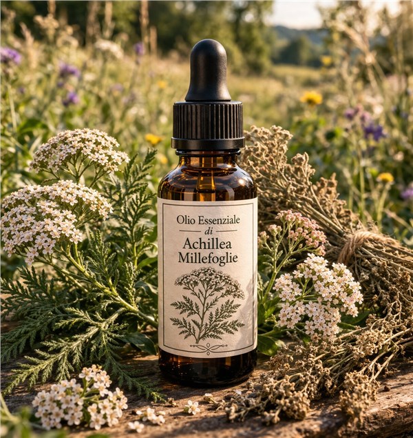 Olio Essenziale di Achillea Millefoglie