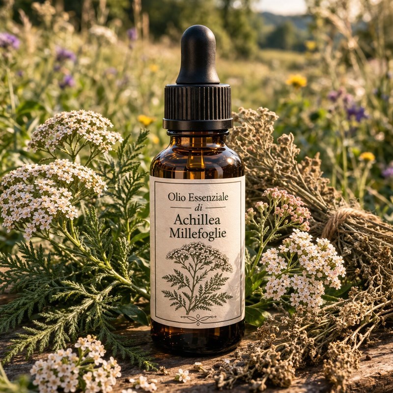 Olio Essenziale di Achillea Millefoglie