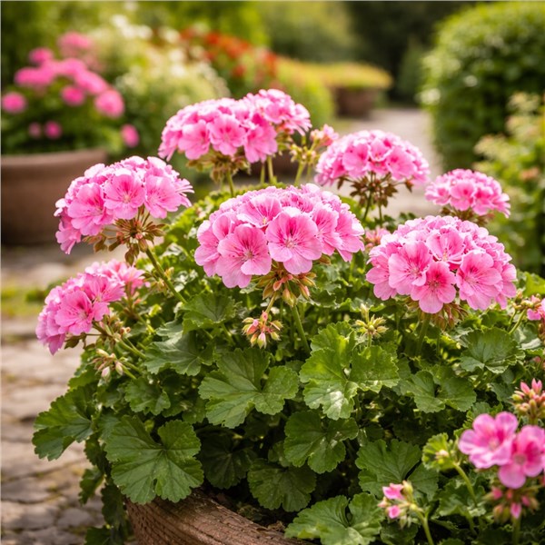 Geranio (Pelargonium graveolens)