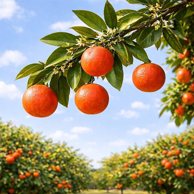 Mandarino Rosso (Citrus reticulata var.)