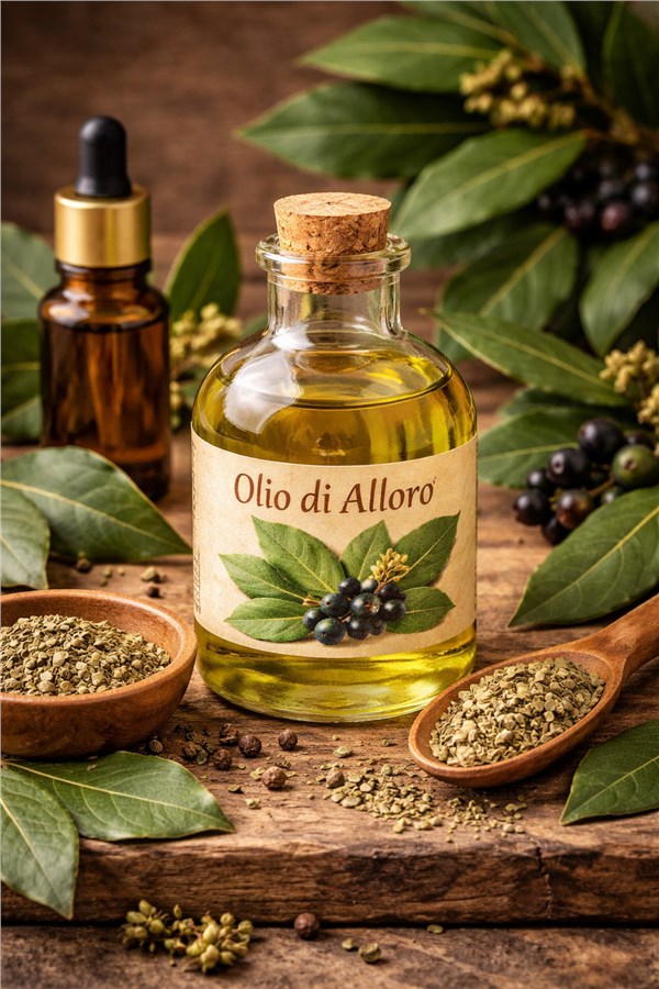 Olio di Alloro (Bacche di Lauro)