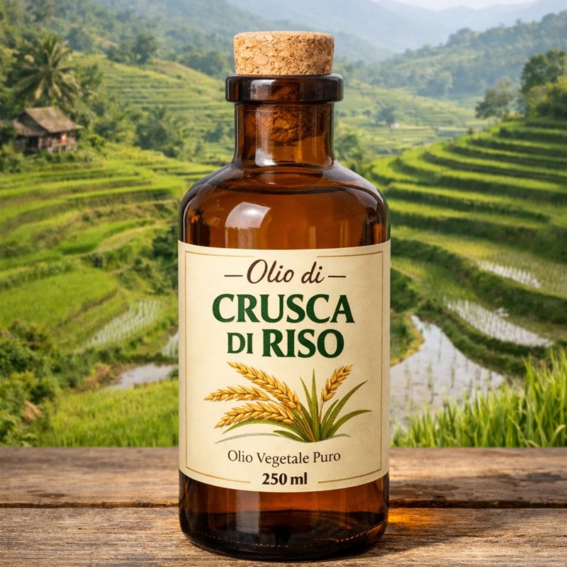 Olio di Crusca di Riso