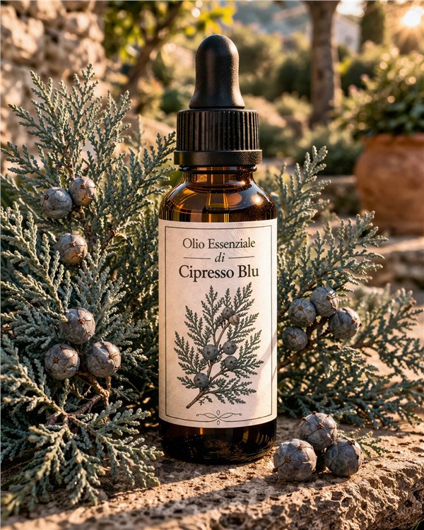 Olio Essenziale di Cipresso Blu