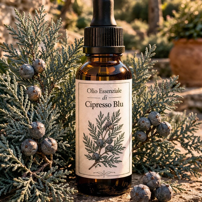 Olio Essenziale di Cipresso Blu