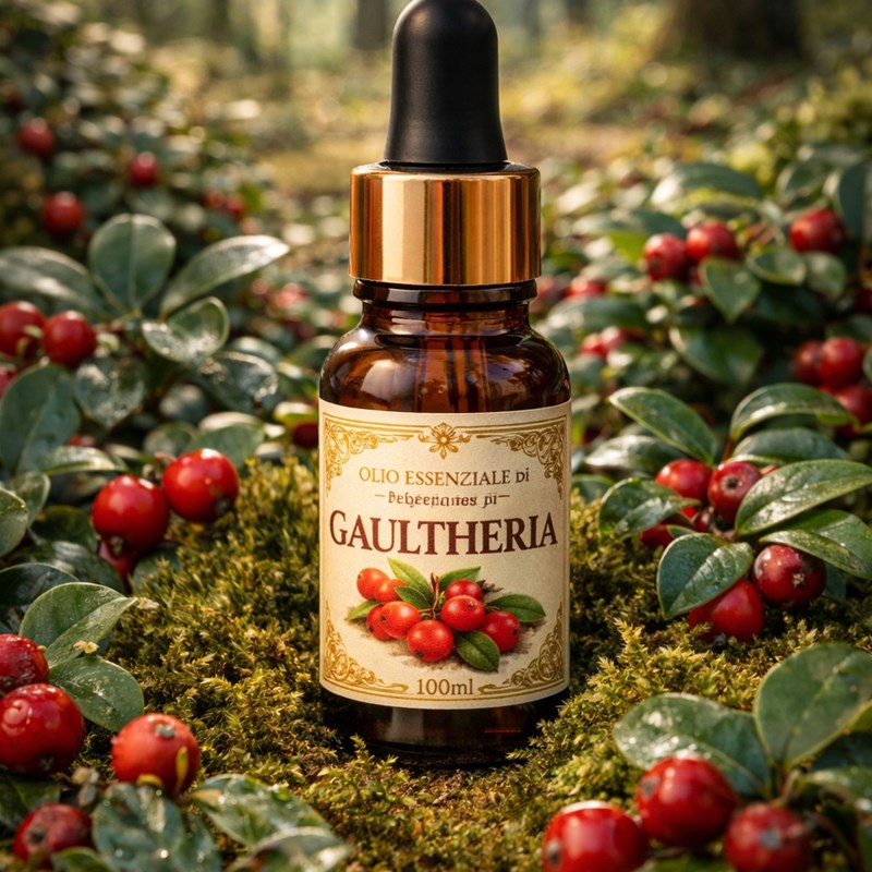 Olio Essenziale di Gaultheria Fragrantissima