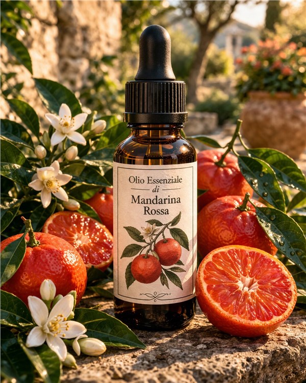 Olio Essenziale di Mandarina Rossa