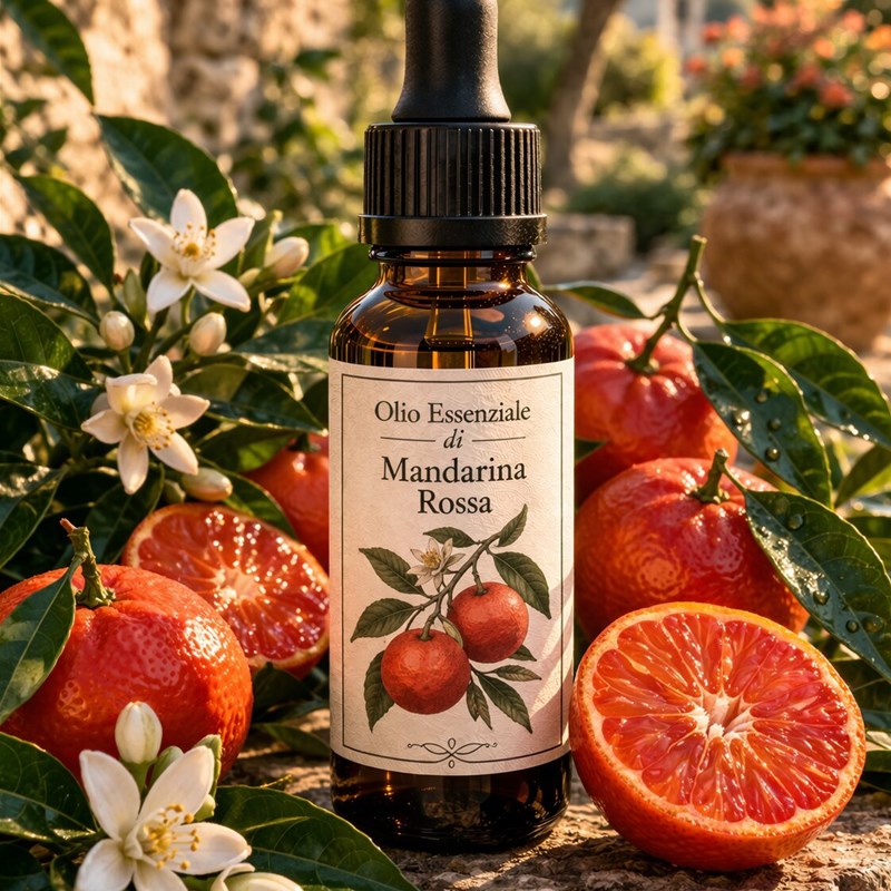 Olio Essenziale di Mandarina Rossa