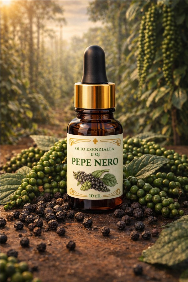 Olio Essenziale di Pepe Nero