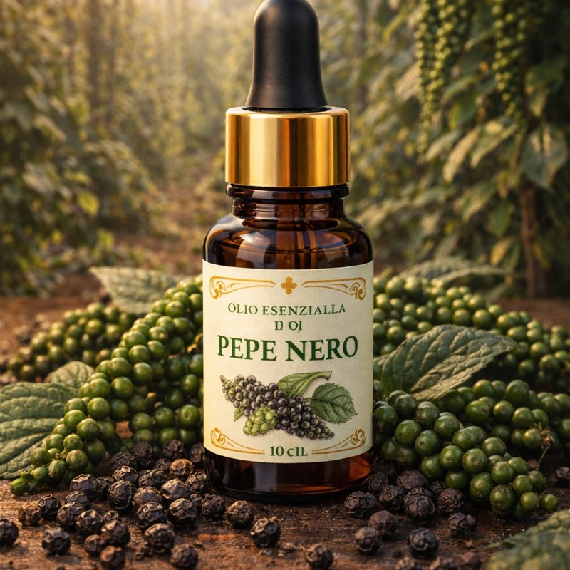 Olio Essenziale di Pepe Nero