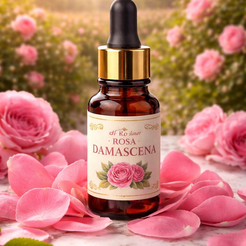Olio Essenziale di Rosa Damascena