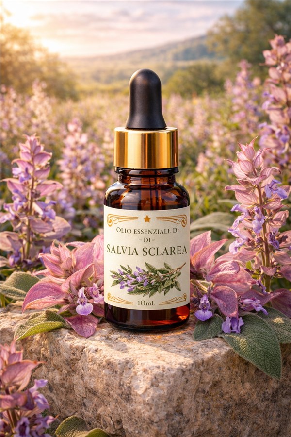 Olio Essenziale di Salvia Sclarea