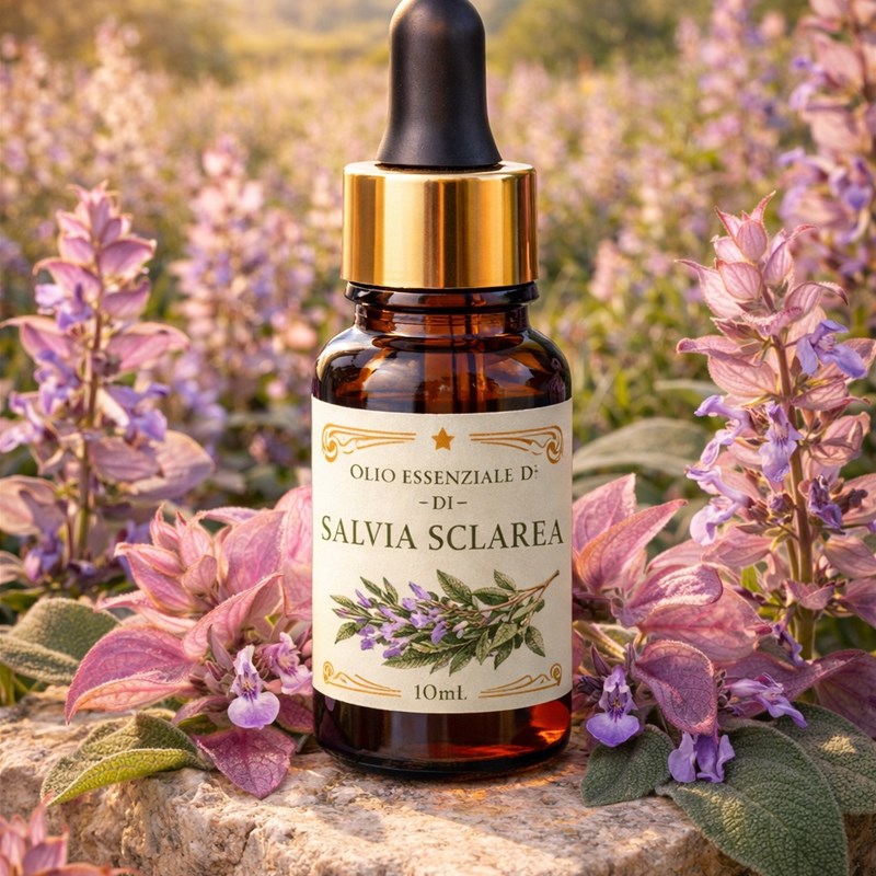 Olio Essenziale di Salvia Sclarea