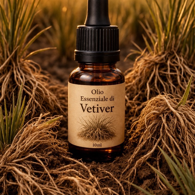 Olio Essenziale di Vetiver