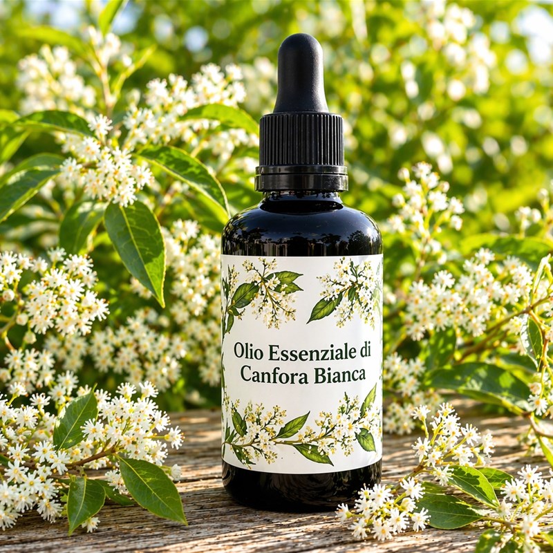 Olio Essenziale di Canfora Bianca