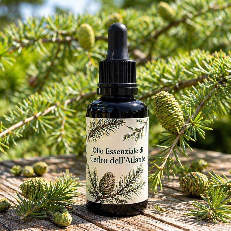 Olio Essenziale di Cedro dell'Atlante