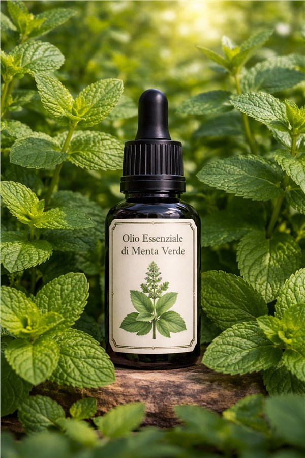 Olio Essenziale di Menta Verde