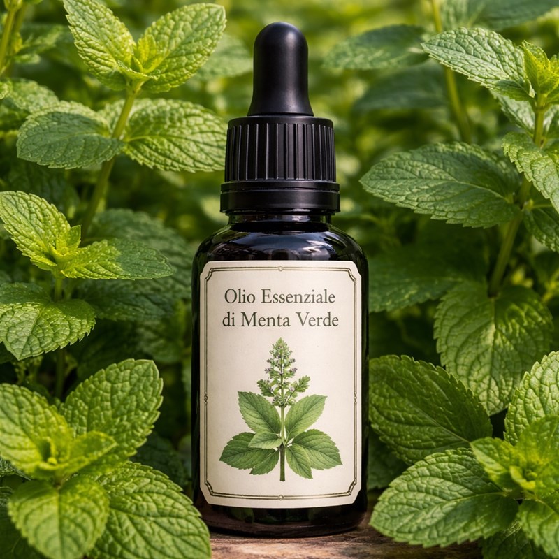Olio Essenziale di Menta Verde