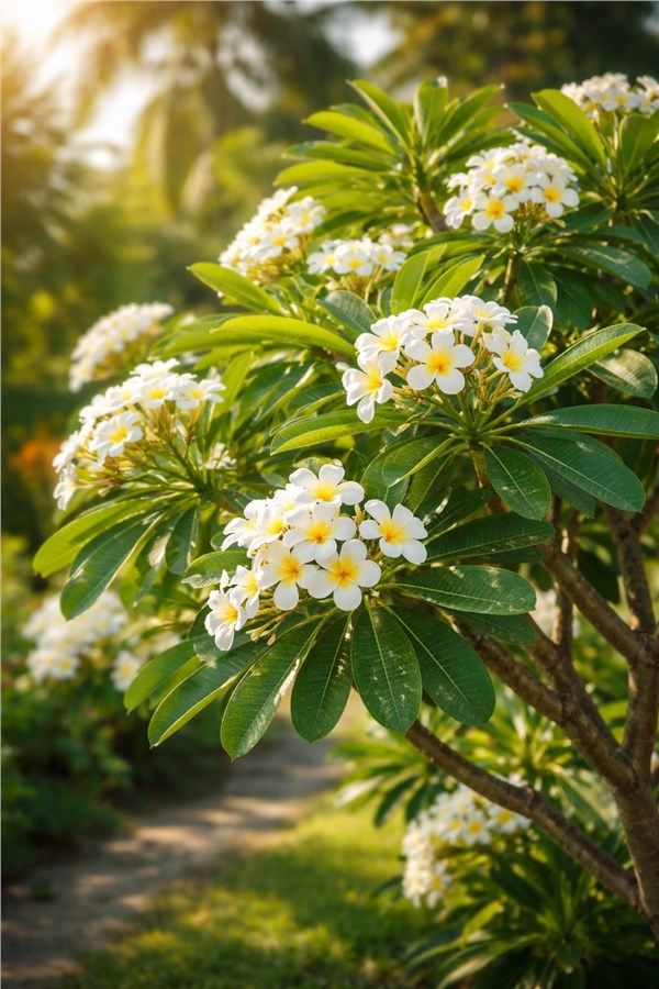 Frangipane (Plumeria alba)