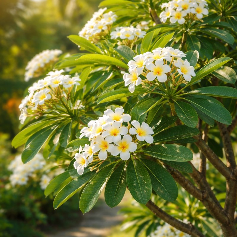 Frangipane (Plumeria alba)