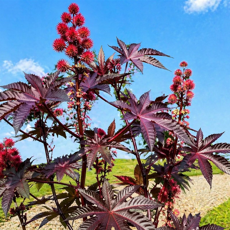 Ricino (Ricinus communis)