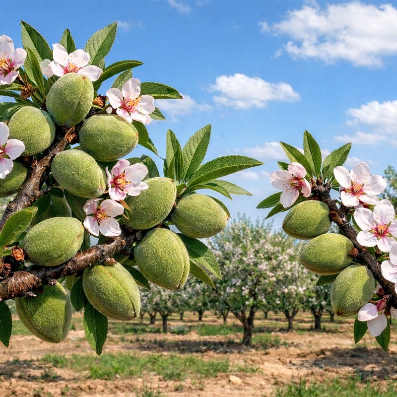 Mandorle Amare (Prunus amygdalus var. amara)