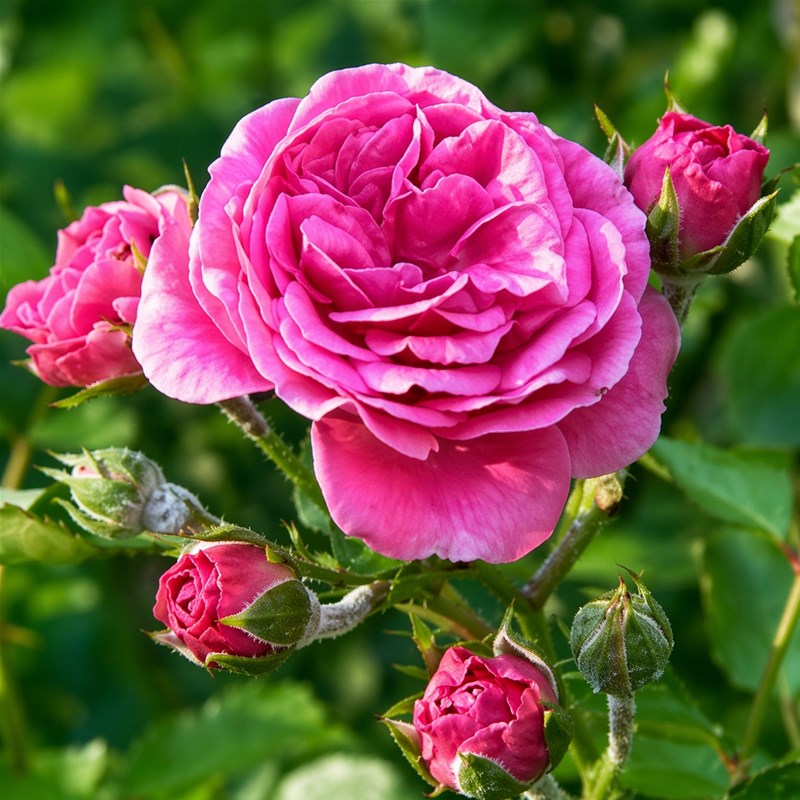 Rosa Damascena (Rosa damascena)